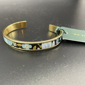 Rifle Paper Co Blue Garden Party Skinny Cuff